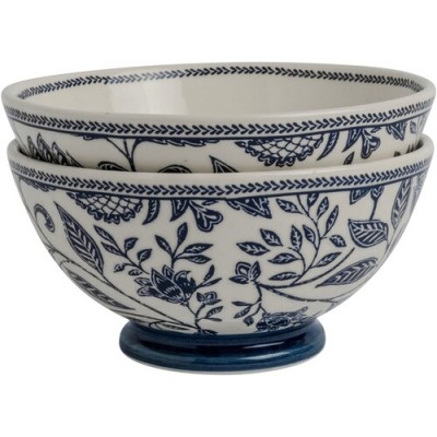 Набор пиал Laura Ashley Hedingham Blue 15,5 см, 2 шт